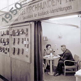 Erster Messestand von MENNEKES