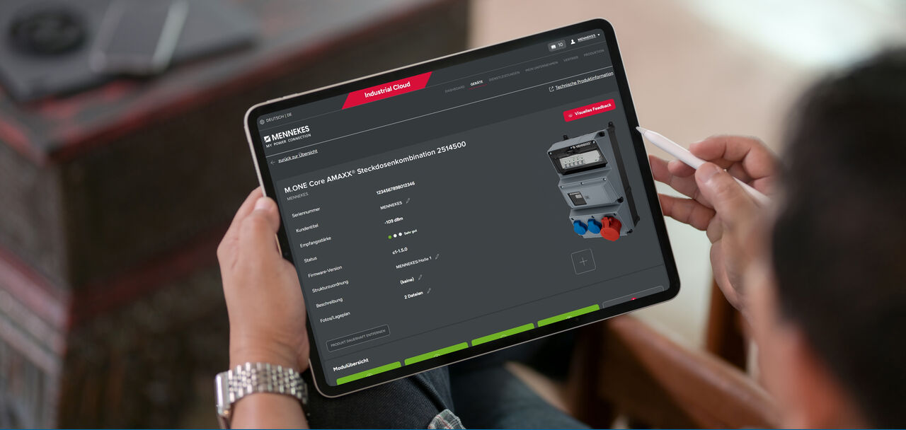 Imagebild M.ONE Industrial Cloud
