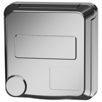 MENNEKES  Cepex-Schutzkontakt-Anbausteckdose, weißaluminium 4504