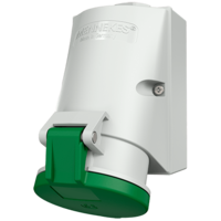 Wandsteckdose mit TwinCONTACT