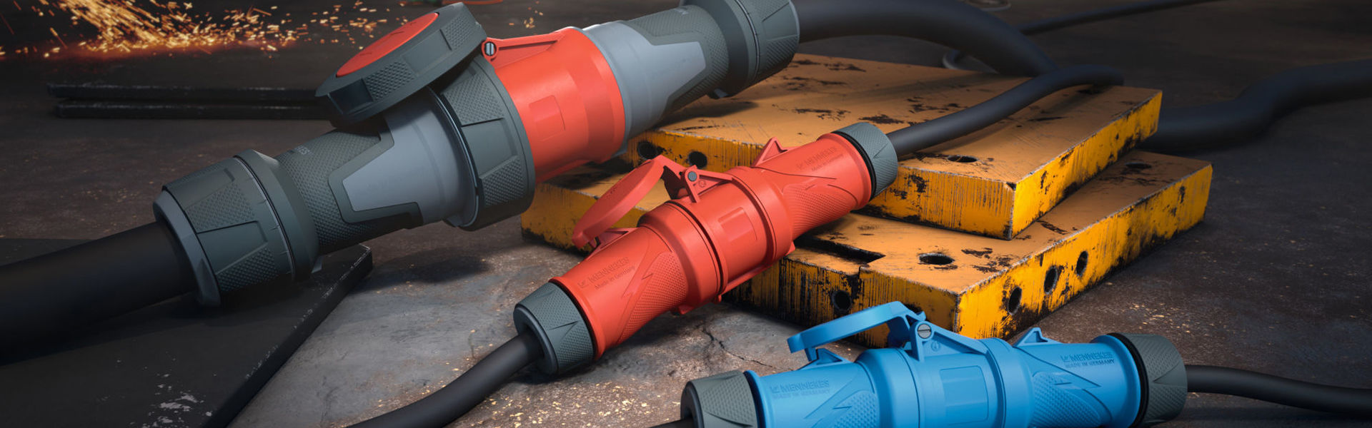 Keyvisual der PowerTOP® Xtra Serie von MENNEKES