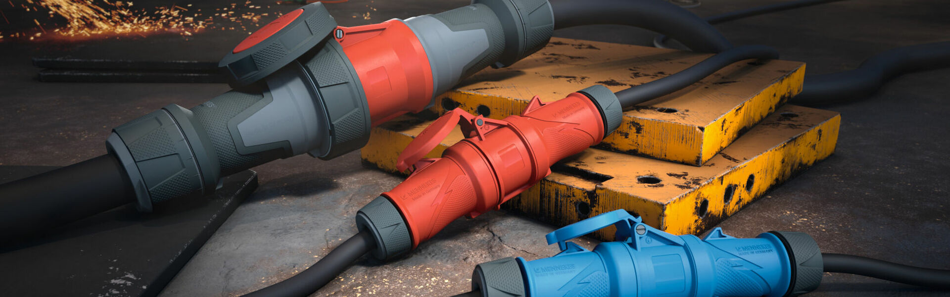 Keyvisual der PowerTOP® Xtra Serie von MENNEKES