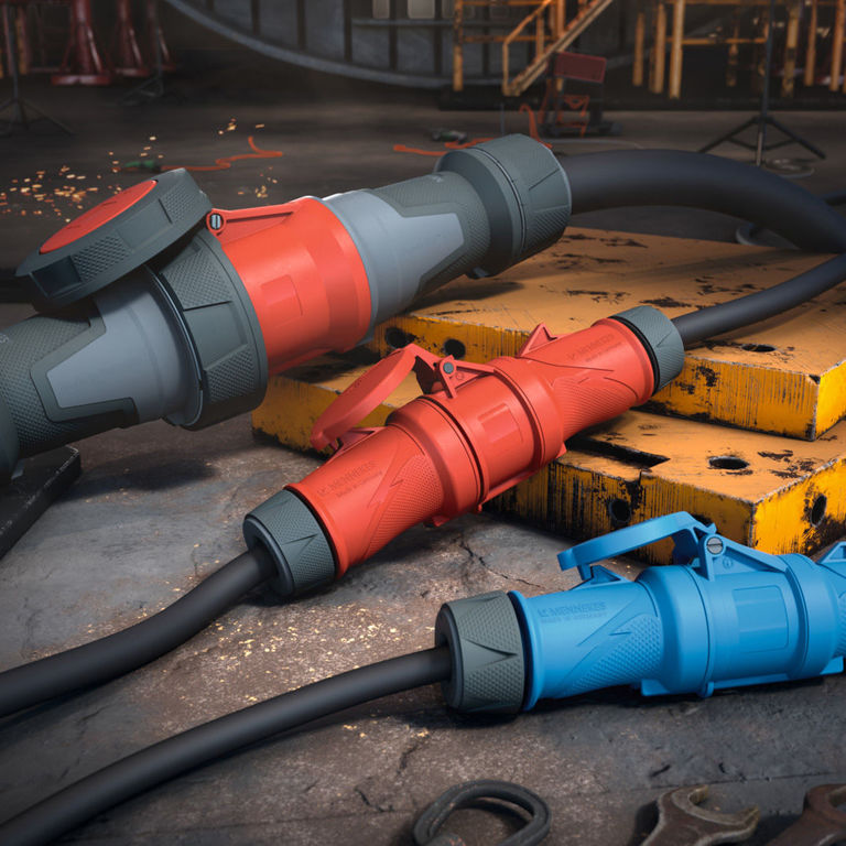 Keyvisual der PowerTOP® Xtra Serie von MENNEKES