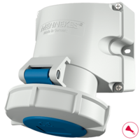 MENNEKES Wandsteckdose mit TwinCONTACT 9171