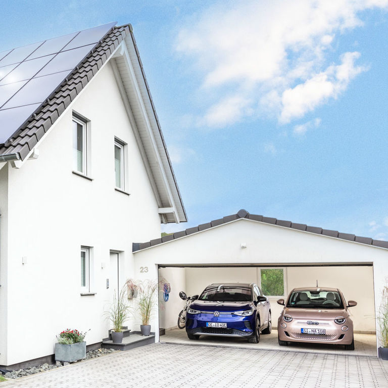 Wallbox solar Garage