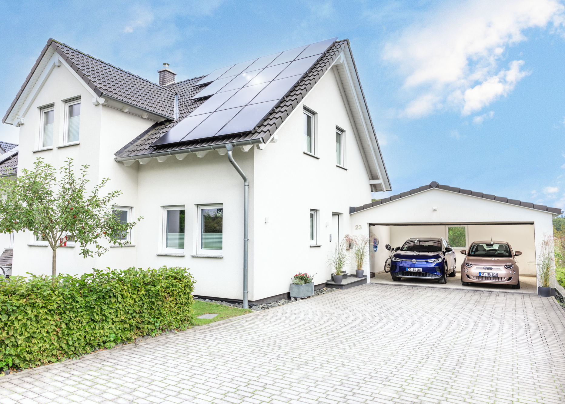 Wallbox solar Garage