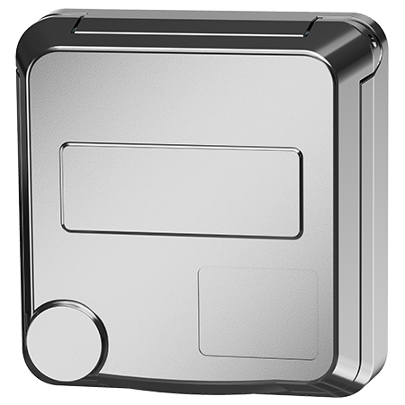 MENNEKES Cepex-Anbausteckdose, weißaluminium 4479